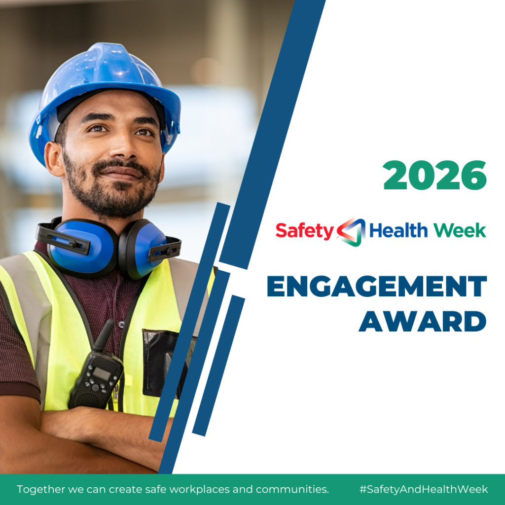 Safety and Health Week Engagement Award graphic